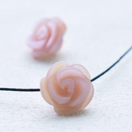 【全５色】M.O.P シェルローズ 14mm　5個