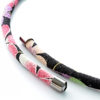 ニューチューブ ちりめん10cm/15cm（太さ4mm）【流水桜】10本セット