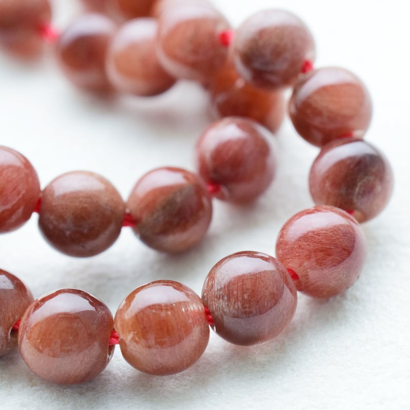 レッドルチルクォーツ 6mm(丸玉) | beads lot