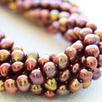 淡水パール ゴールド エッグ 4.5～5.5mm