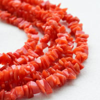 ナチュラルサンゴ　チップ【3.5～4mm】