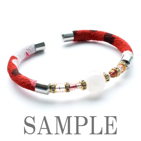 ニューチューブ ちりめん10cm/15cm（太さ5mm）【椿心】10本セット