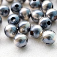ナバホパール　ラウンド6mm　【4個】