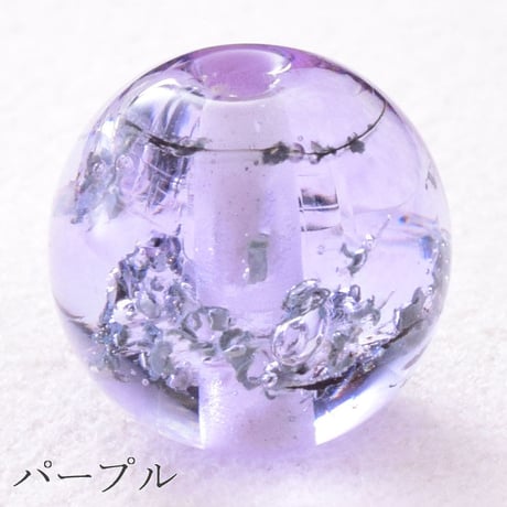 メテオグラス（隕石ガラスビーズ)  13mm 丸玉