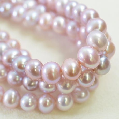淡水パール パープル エッグ 6.5mm