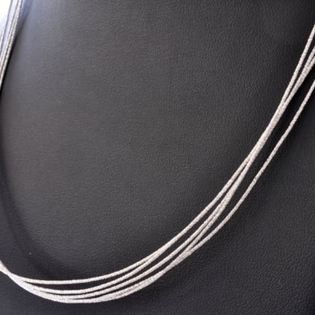 SILVER925金具　5連チョーカー　45㎝　【1本】