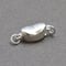 SILVER925　ビーンズクラスプ　小　6×15ｍｍ　【1個】