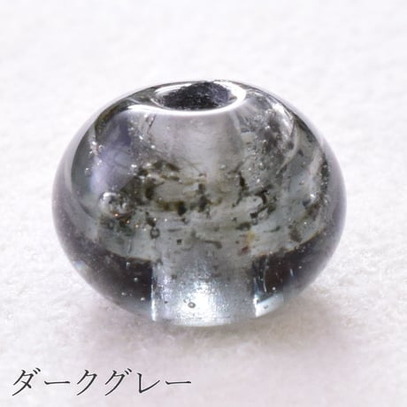 メテオグラス（隕石ガラスビーズ)  10mm　楕円型