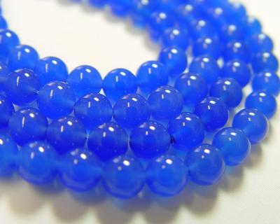 ブルーアゲート8mmA(丸玉) | beads lot
