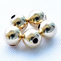 K14GF プレーンビーズ4mm【20個】