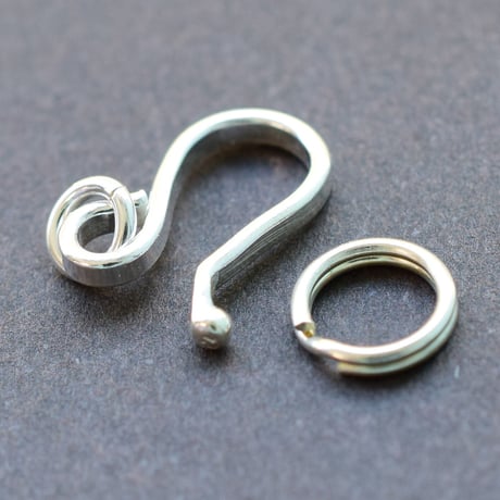 シルバー925  フック12mm【3セット】