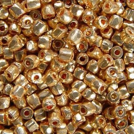 【全6色】3カットガラスビーズ　 プレミアムカラー　30g