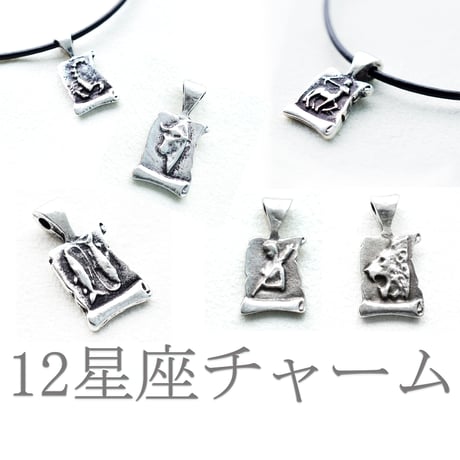 12星座各種メタルチャーム　10個