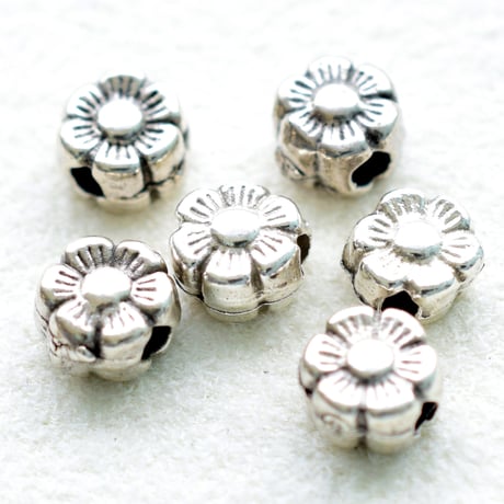 メタルモチーフ　フラワー5.5mm【X1455・10個】