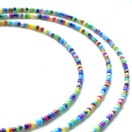 ネイティブカラーネックレス　40cm (40～45cm)