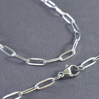 ステンレスチェーン No.25　約60cm【3本セット】
