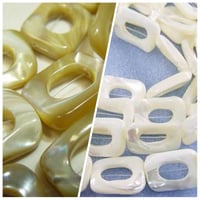 【全２色】M.O.P スクエアループ 18×25mm　3個