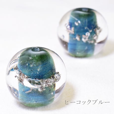 メテオグラス（隕石ガラスビーズ)  15mm 丸玉