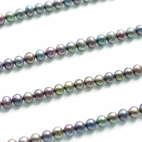 淡水パール ブラック エッグ 4～4.5mm