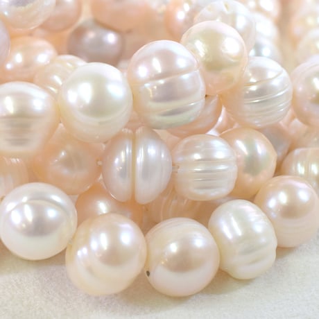 淡水パール マルチ ラウンド 約9.5～10mm 【36cm】