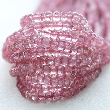 ピンクアメジスト ロンデルカット3×2mm