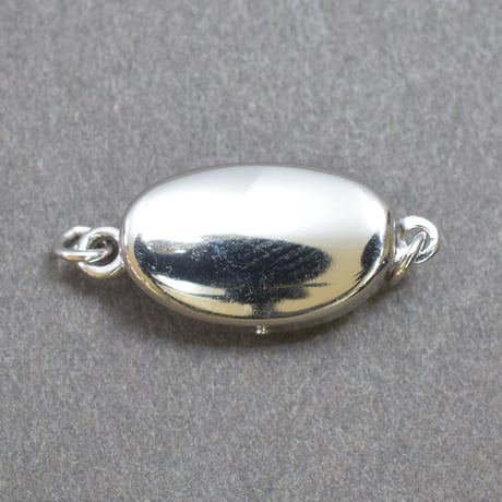 SILVER925　ビーンズクラスプ　大　8×17ｍｍ　【1個】