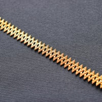 K14GF ベゼルワイヤー 巾6.7mm 厚0.7mm 【10cm】