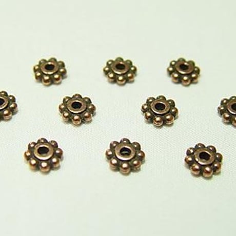 【全３色】ロンデル 6×2mm　No.4007　20個
