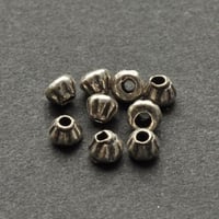 シルバー925  アポロビーズ 2.5×3.5mm 【10個】カレンシルバー