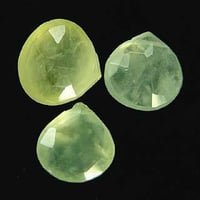 <33-2>プレナイト　カットドロップ(大)11～12.5mm【1個】