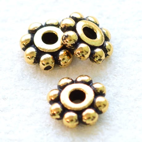 【全３色】ロンデル 6×2mm　No.4007　20個