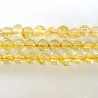 シトリンクォーツ3.5～4.5mm(丸玉)