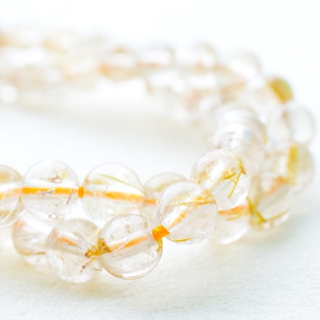ルチルクォーツ 6mm (丸玉) A