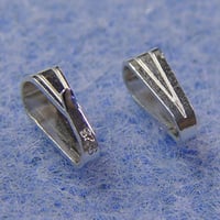シルバー925  バチカン7mm【10個】