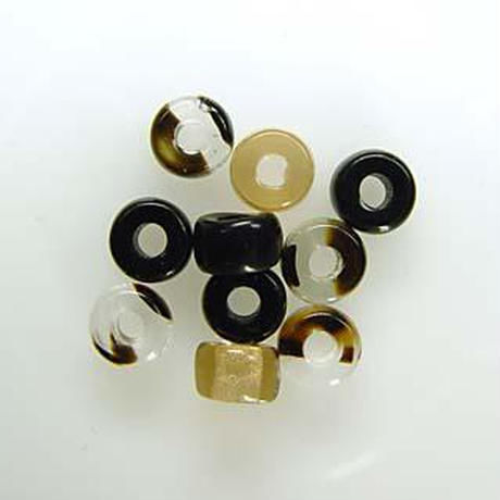 【全５色】チェコ製 ガラス (小) MIX ６×４mm　５０個