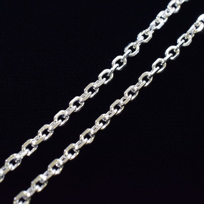 SILVER925 アズキチェーンネックレス【60㎝】 | beads lot