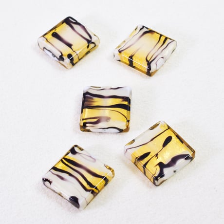 【ベネチアン】スクエア型  約15×15㎜　厚5㎜