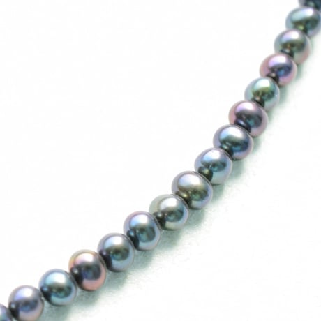 淡水パール ブラック エッグ 4～4.5mm
