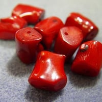 ナチュラル珊瑚　ボーン12～14mm【1個】