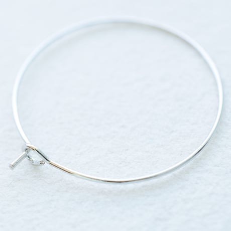 【全２色】フープピアス３０mm 4個（２ペア）