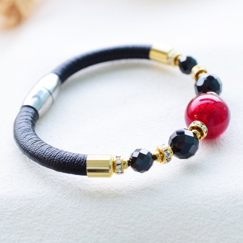 ベネチアンガラスブレスレット【キット】 1セット | beads lot