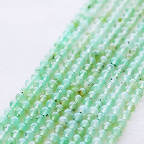 クリソプレーズ　4mm(丸玉)