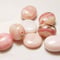 ピンクオパール　パフオーバル12～14mm【1個】