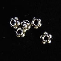 シルバー925　ロンデル4×3mm【5個】