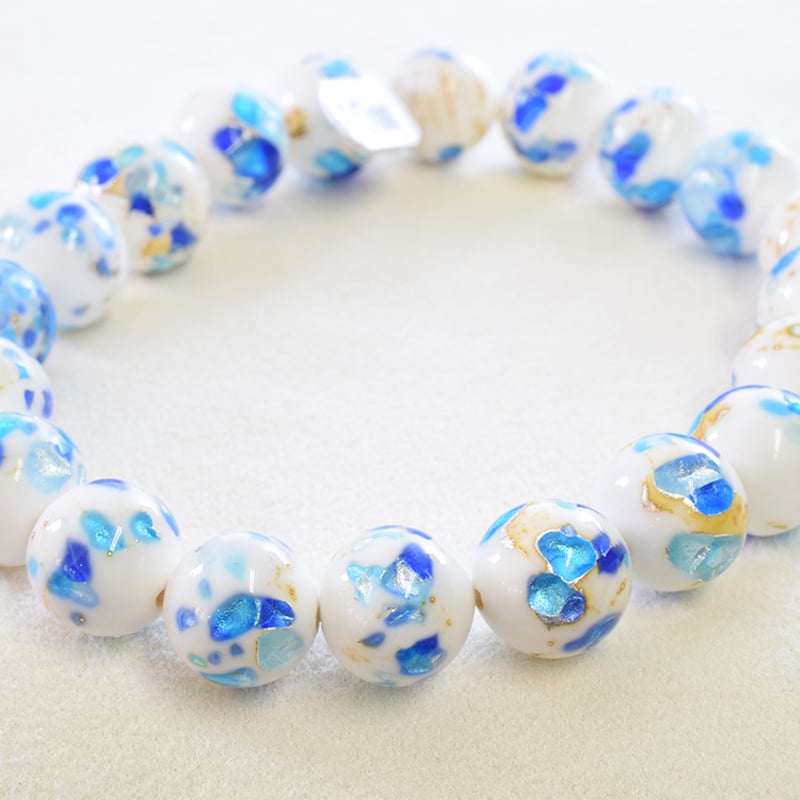 ホタルガラス（琉球ガラス） 10mm | beads lot