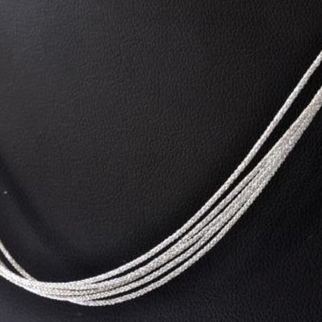 SILVER925金具　5連チョーカー　45㎝　【1本】
