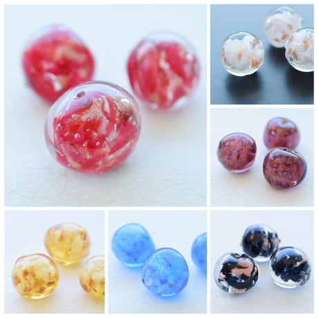 【全６色】ベネチアン オペラ (大) １５mm ５個"