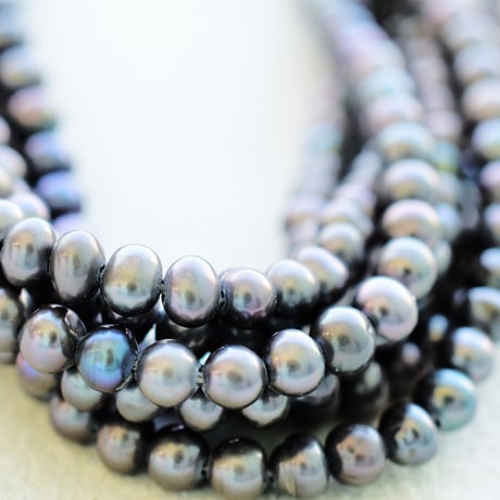 淡水パール グレー エッグ 3～3.5mm