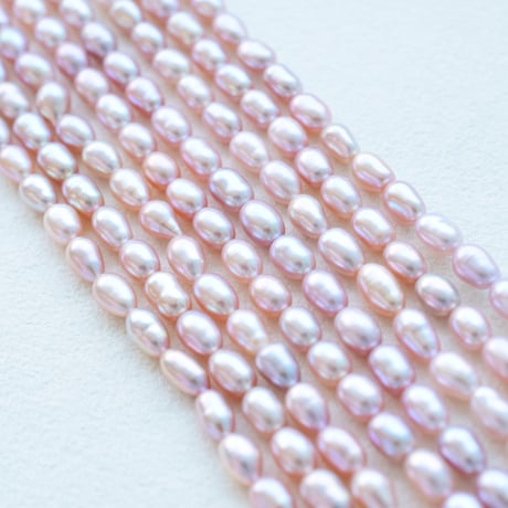 淡水パール  パープル タテライス  5～5.5mm