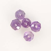 アメジスト　ボタンカット5～6mm【5個】